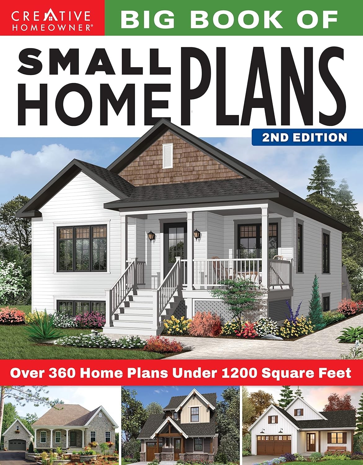 Big Book of Small Home Plans, 2nd Edition: Over 360 Home Plans Under 1 Paperback
