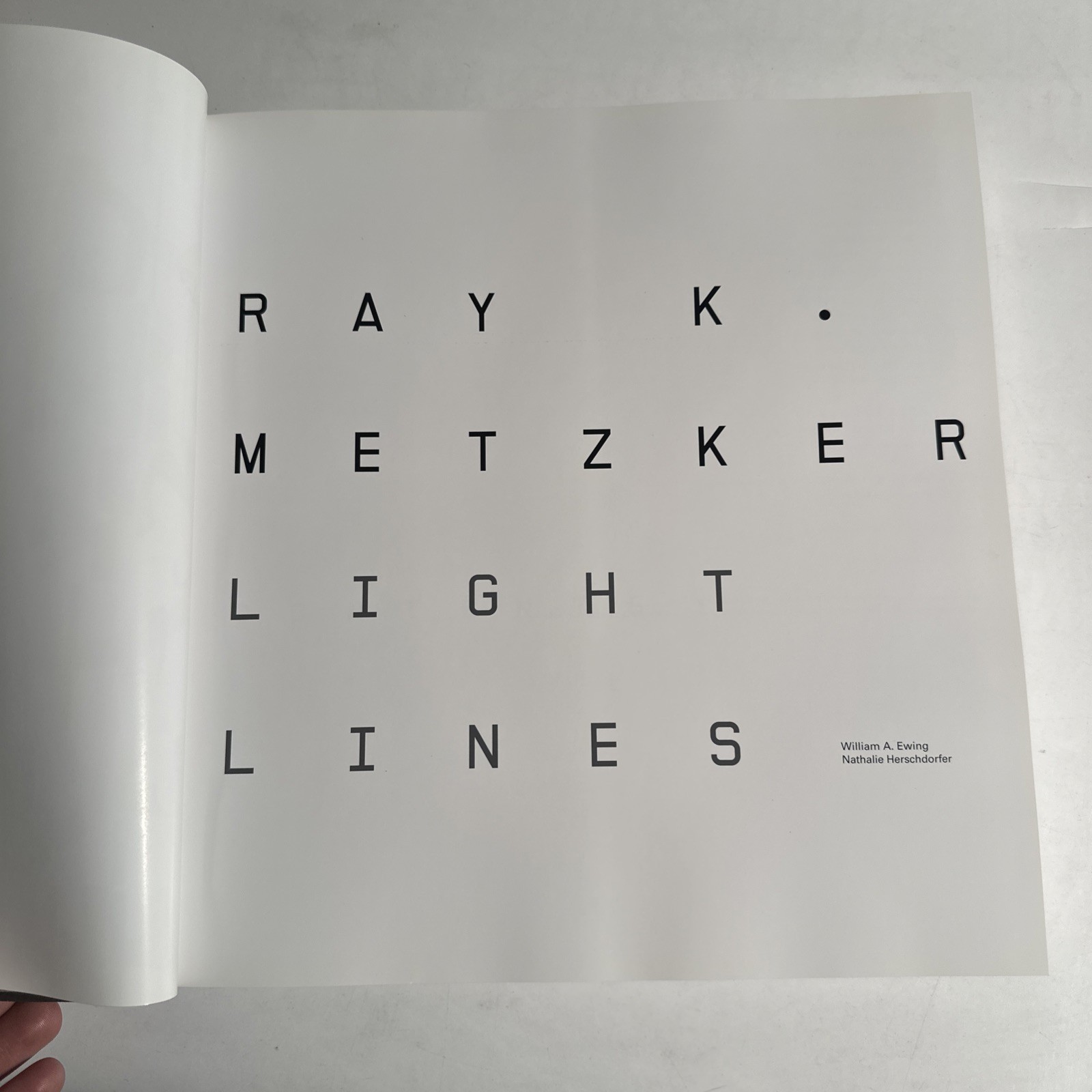 Ray K. Metzker Light Lines
