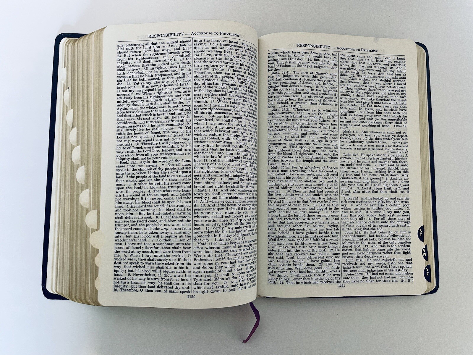 Nave’s Topical Bible Digest Black Leather Bound Thumb Indexed Southwestern