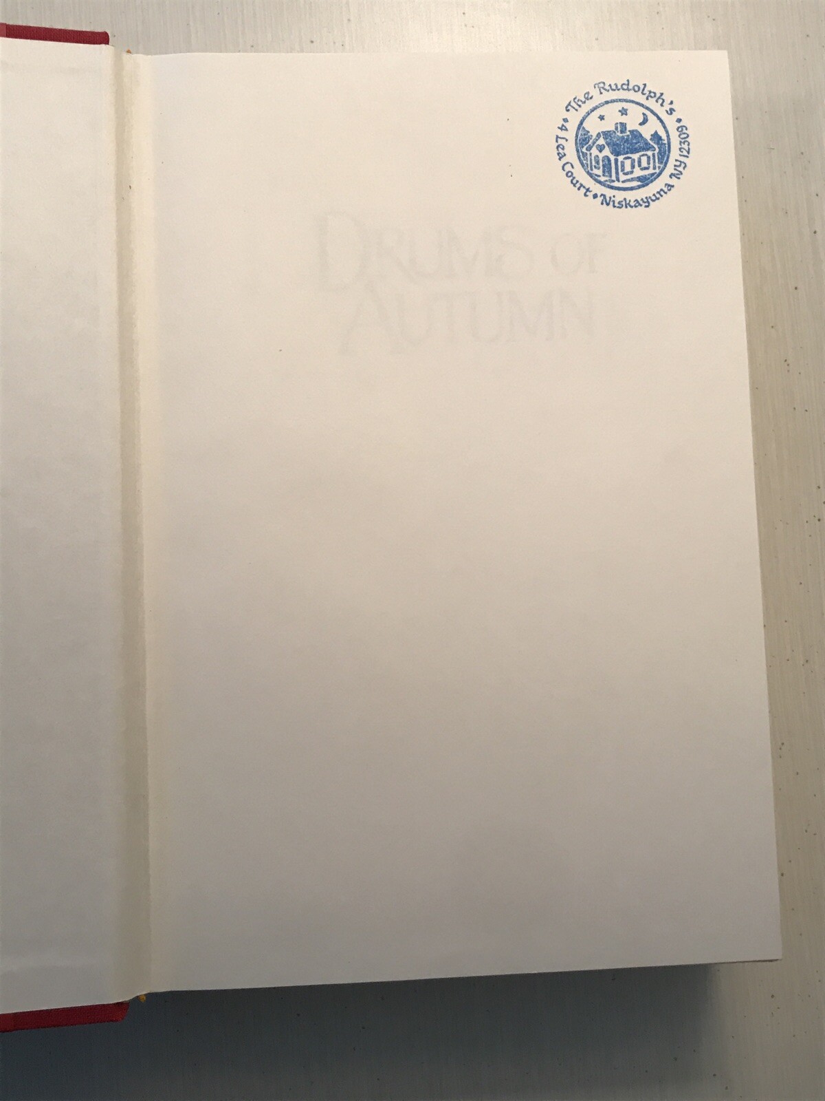 Drums Of Autumn FIRST EDITION 1st Printing Hardcover Diana Gabaldon Hardcover