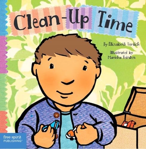 Clean-Up Time Heinlen, Marieka|Verdick, Elizabeth board book Very Good
