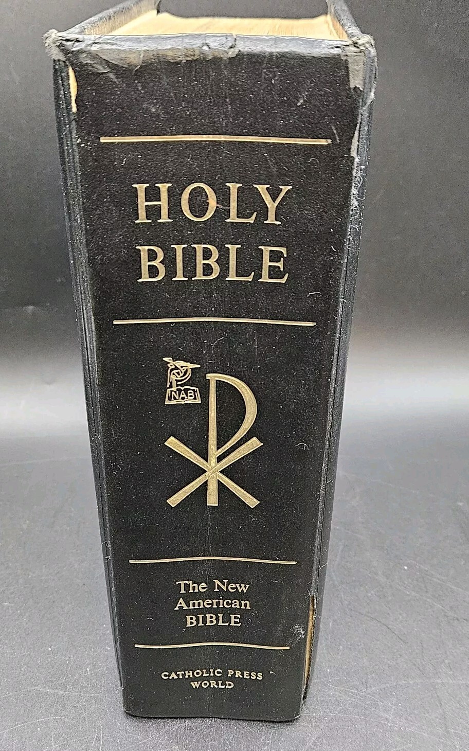 New American Bible NAB 1971 First Edition Special Family Ed. Red Letter Catholic