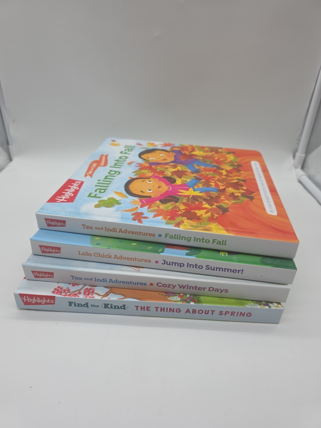 Highlights Books Seasons Spring Summer Winter Fall Lot Of 4