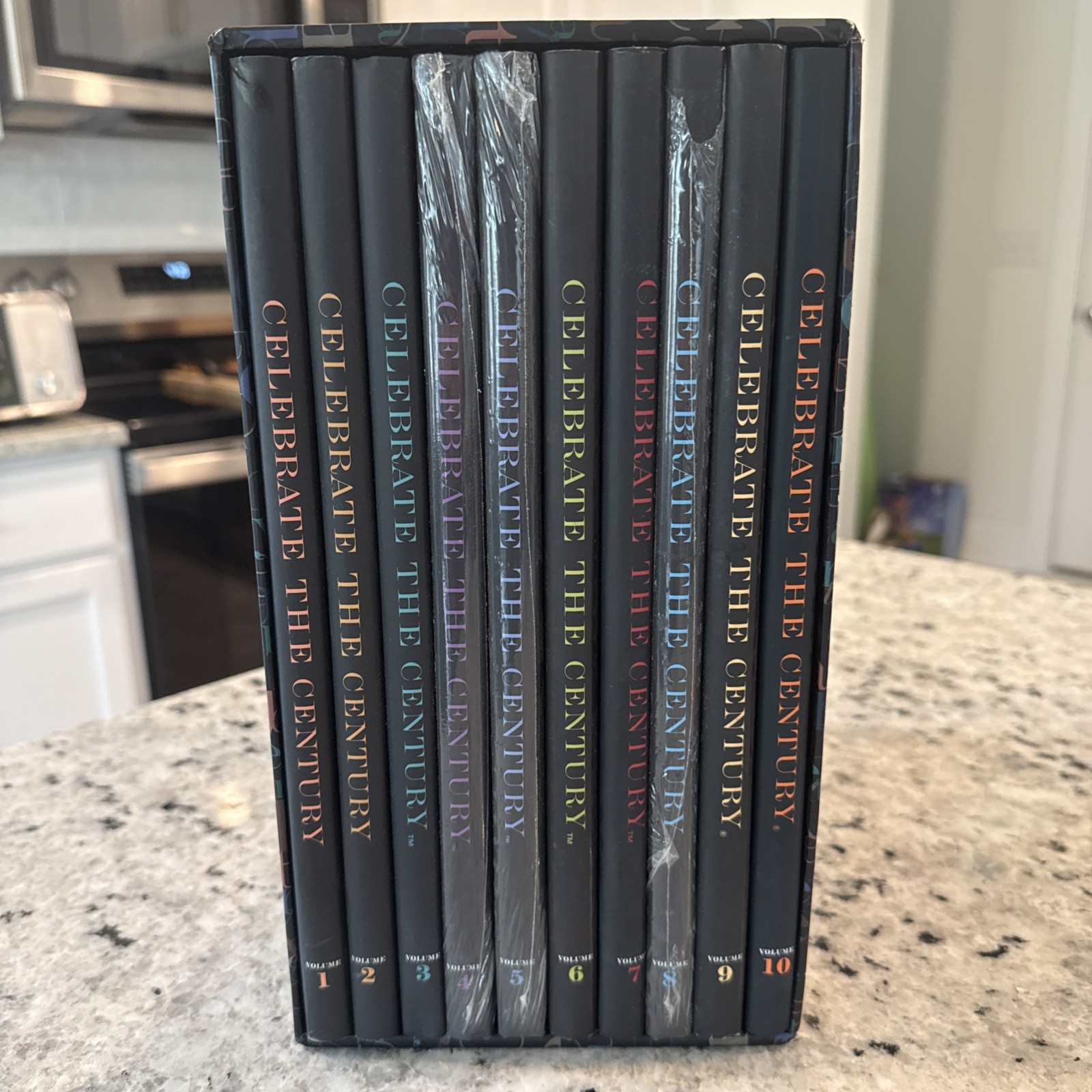 USPS “Celebrate the Century” Stamp Book Complete Set of 10 Hardcover