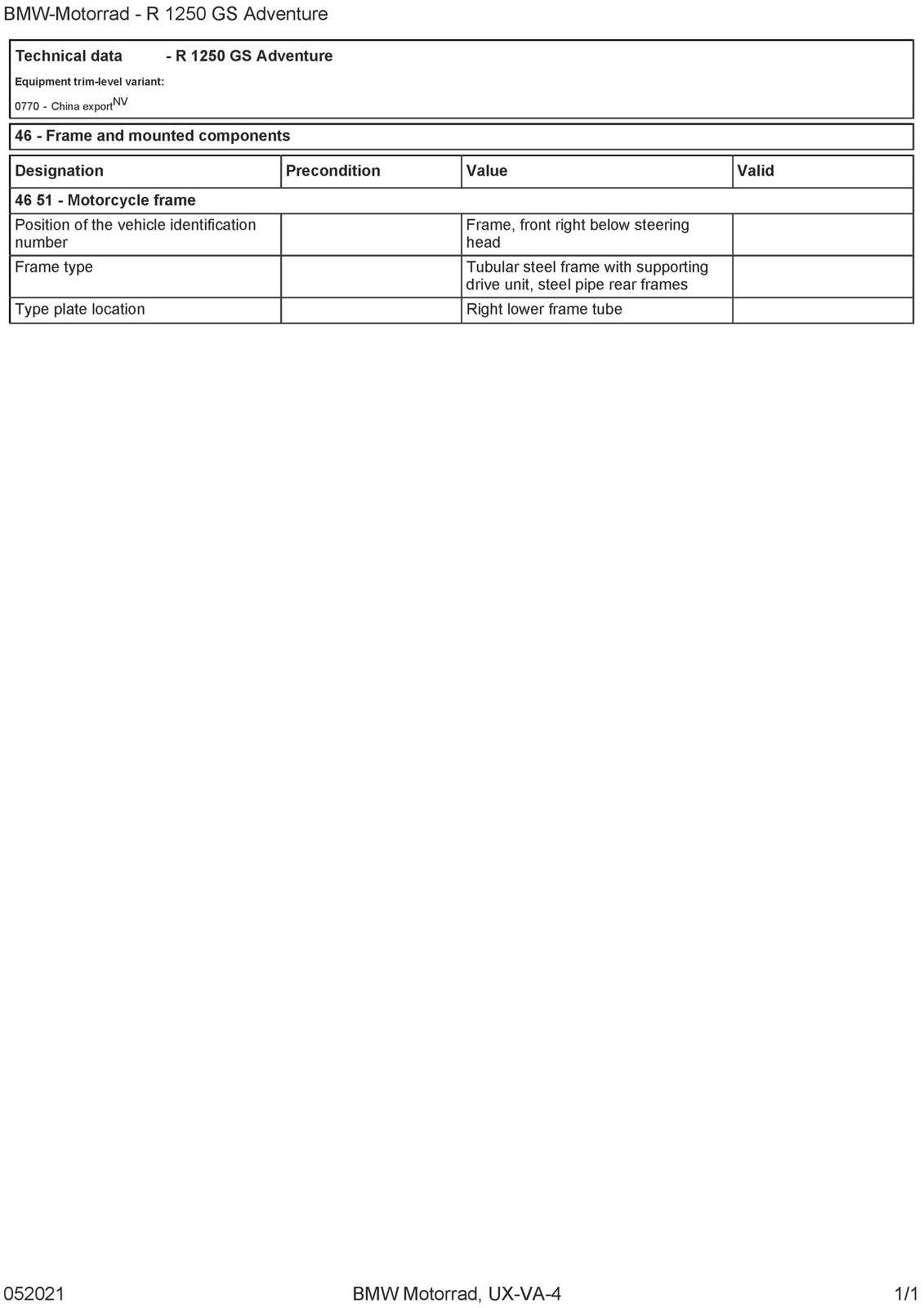 BMW R1250 GS Adventure K51 Motorcycle Service Manual – WIRE BOUND – TOUGH COVERS