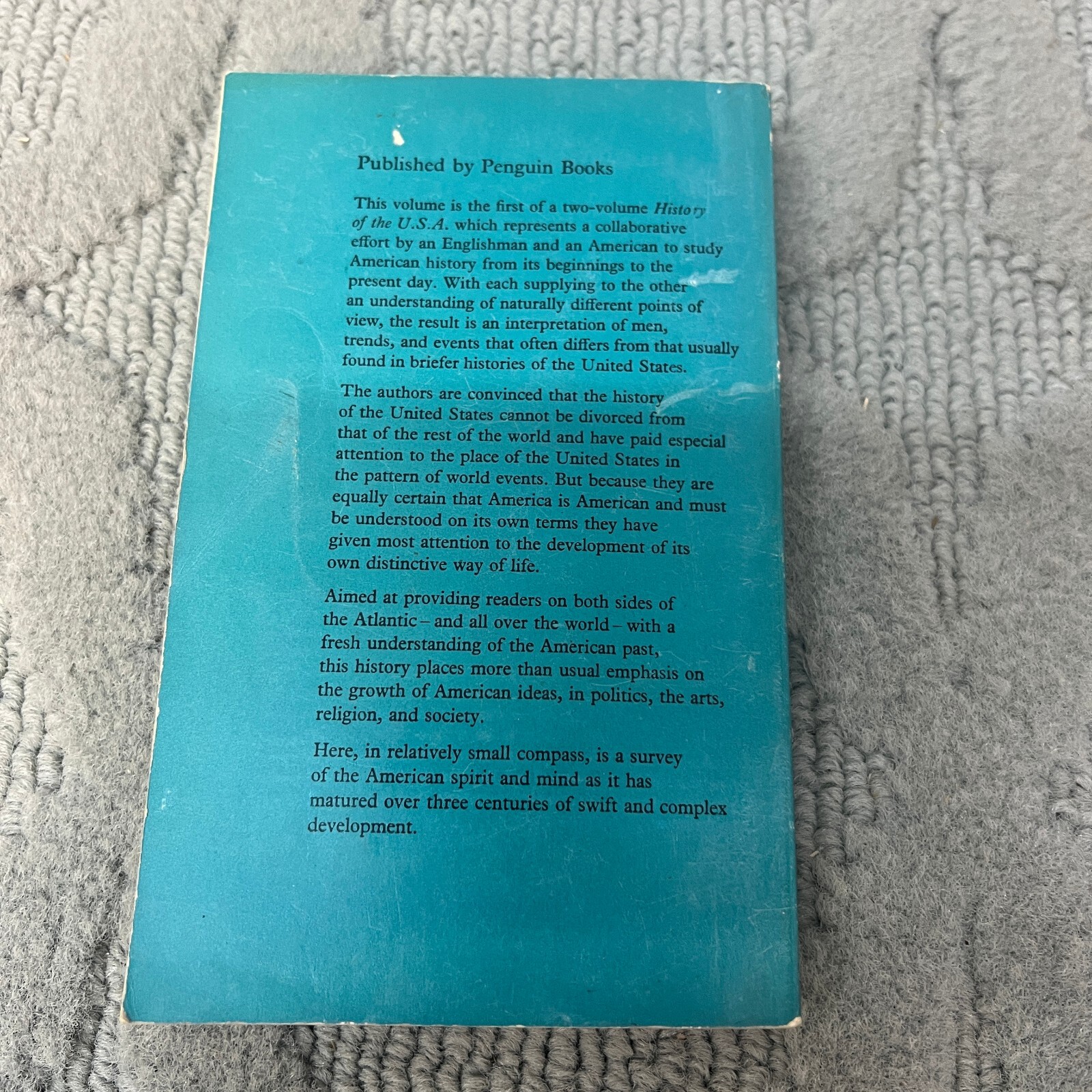 The Birth Of The U.S.A. History Paperback Book R.B. Nye and J.E. Morpurgo 1961