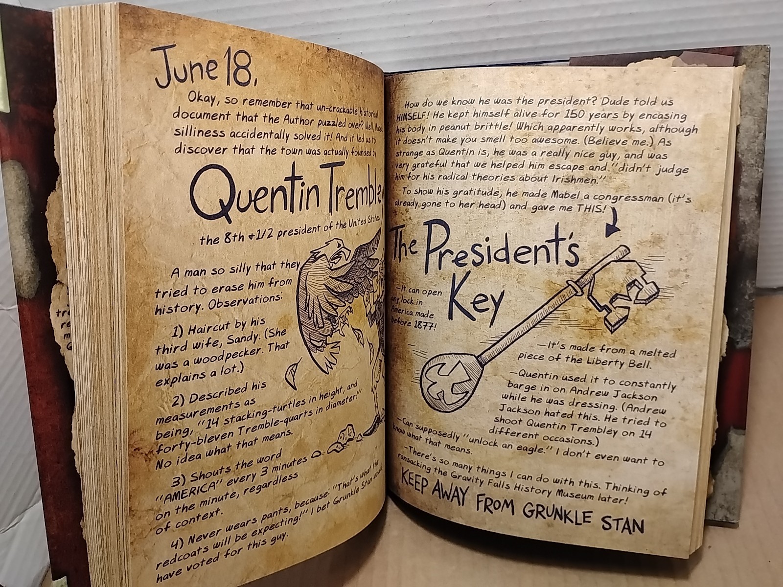 Gravity Falls : Journal 3 by Alex Hirsch – 2016 – 1st Edition Hardcover w/ DJ