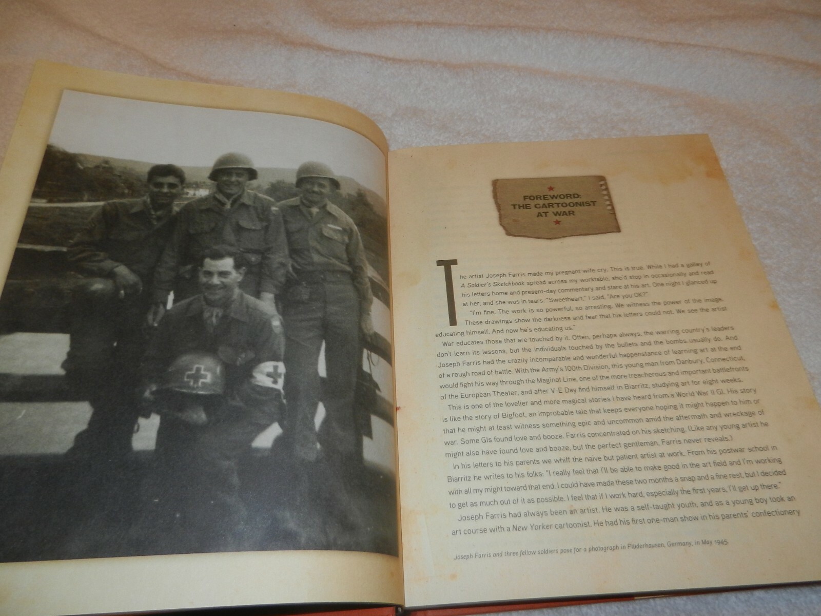 WW II 100th Division 398th Infantry GI Infantryman “A SOLDIER’S SKETCHBOOK”