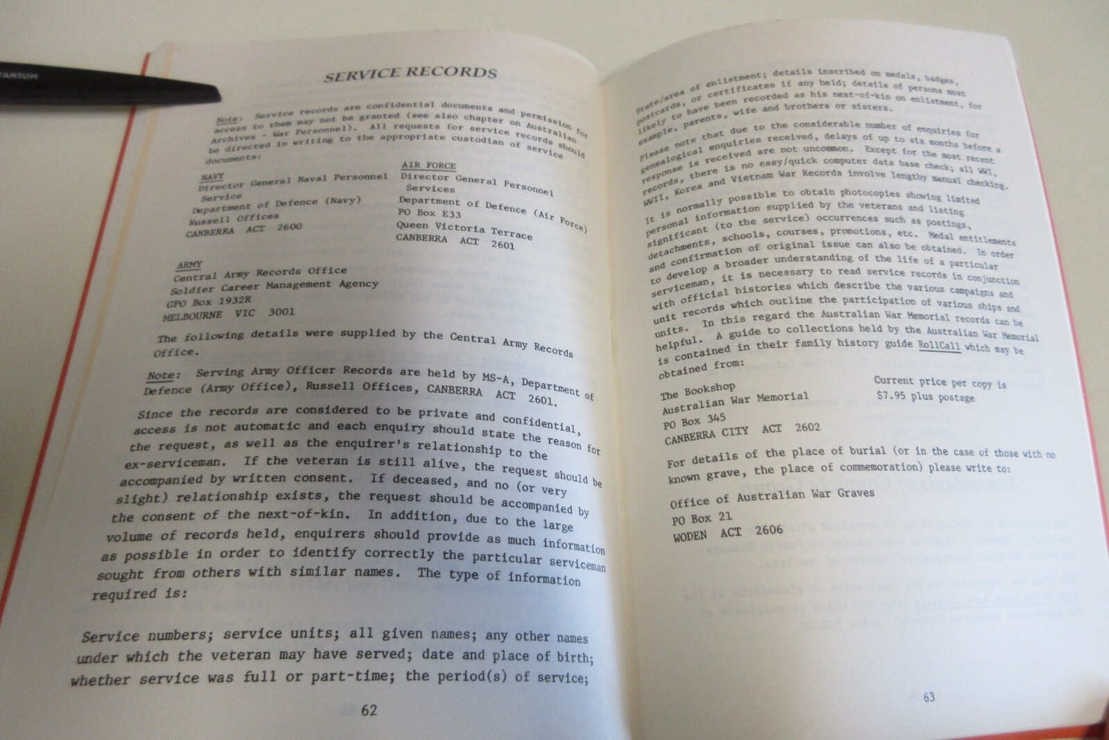 Family and Local History Sources in Victoria – Brown et al. – 106 Pages – 1990