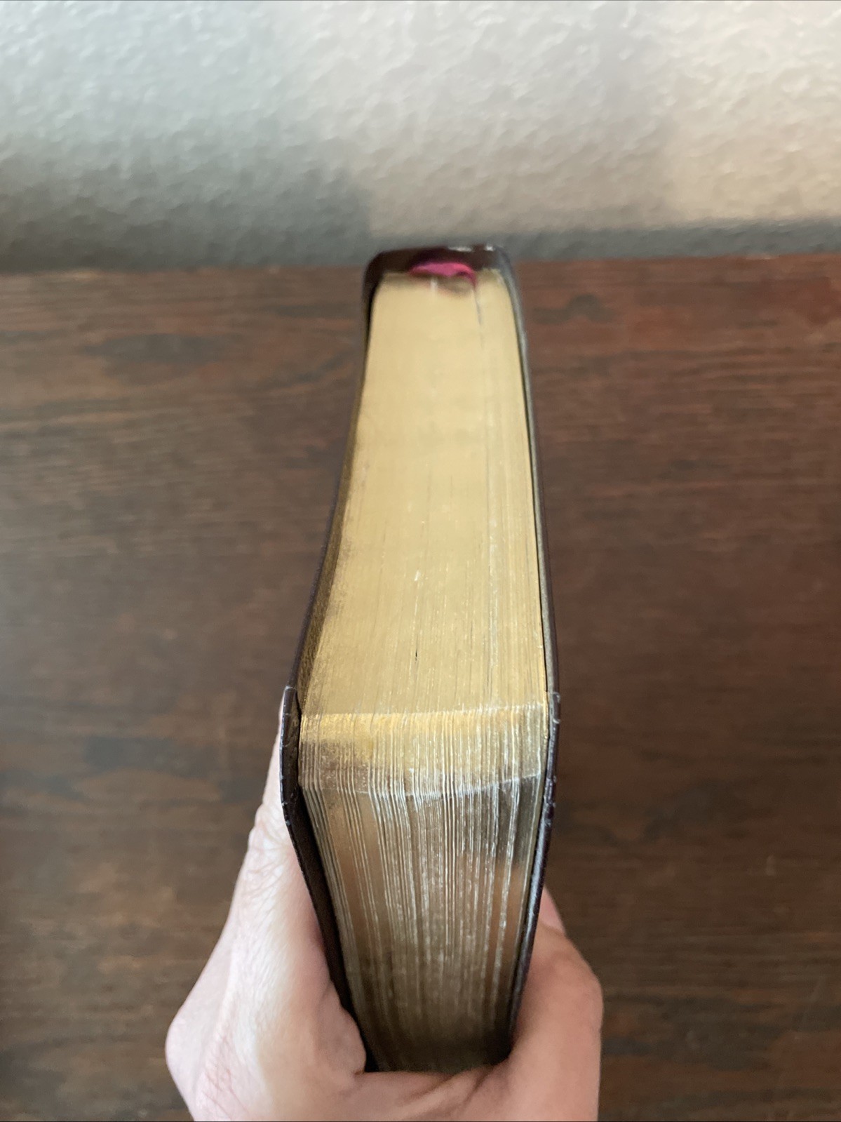 Charles F. Stanley Life Principles Bible NKJV Indexed Leather Burgundy 2005