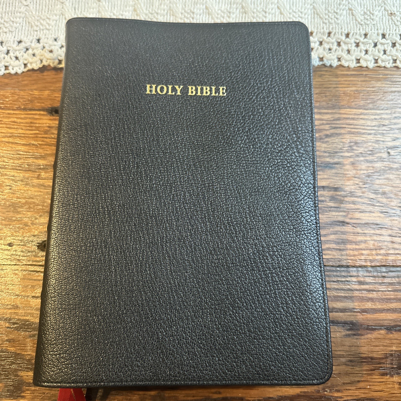 Cambridge Westminster KJV Ref Bible Black Goatskin Brand New!