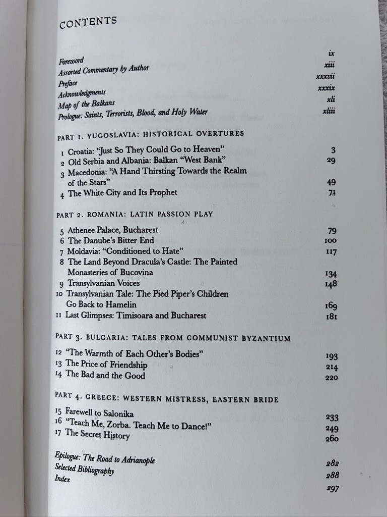 Robert D. Kaplan, Balkan Ghosts; Misha Glenny, The Balkans