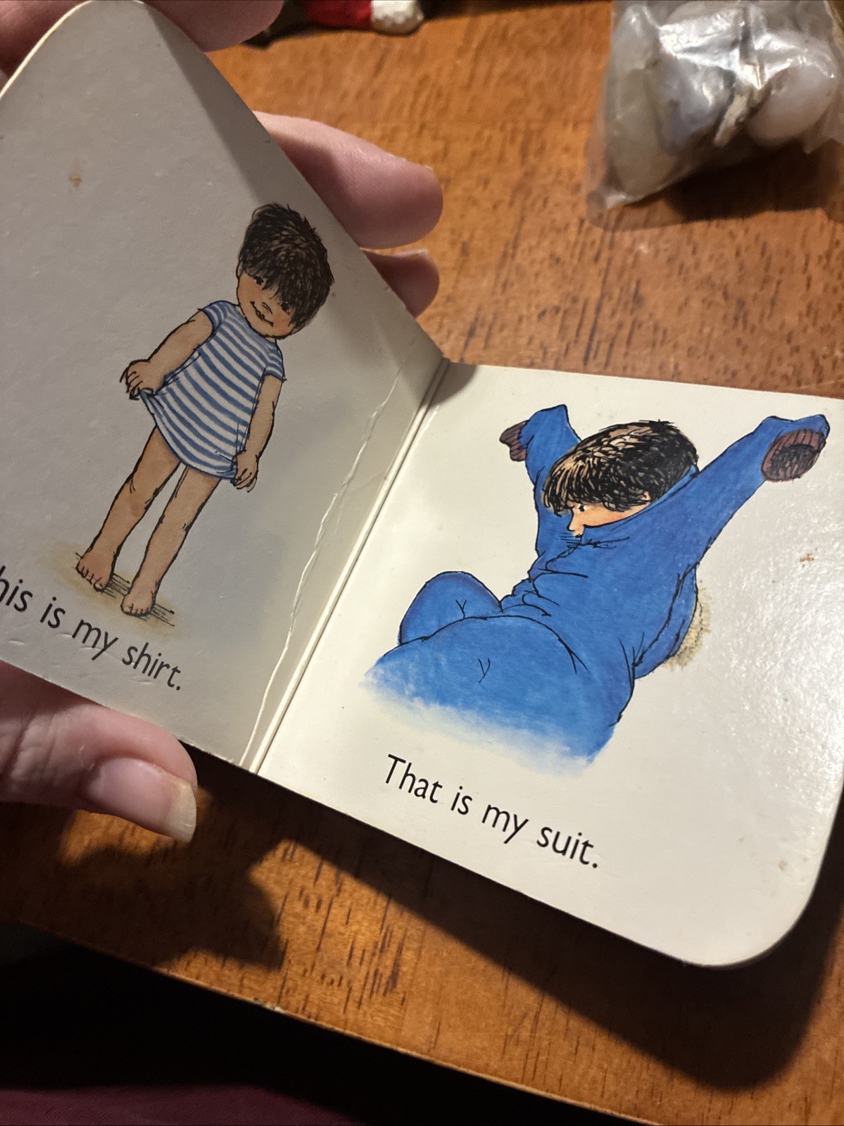 This Is Me by Lenore Blegvad (1986, Children’s Board Books) Rare, Vintage