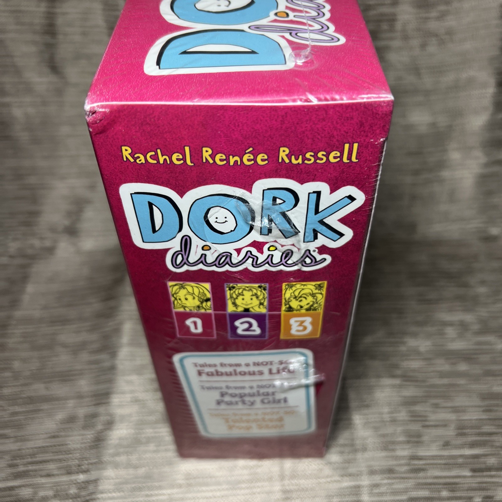 DORK Diaries Book Set 1-3 Rachel Renee Russell Best Selling Series 2009 Sealed