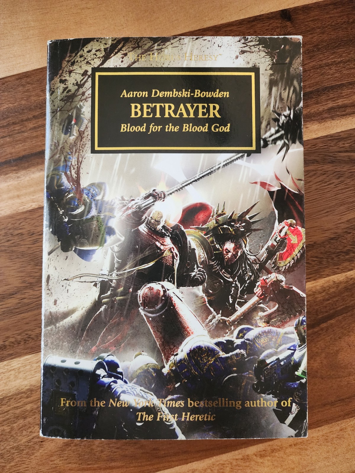 The Horus Heresy: Betrayer – Aaron Dembski-Bowden Trade PB 1st Printing 2013