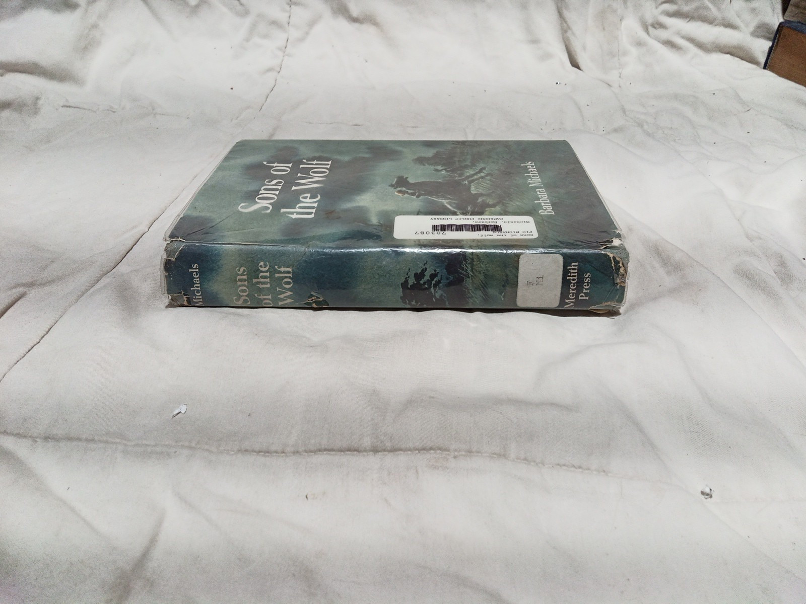 Sons of the Wolf by Barbara Michaels First Edition HC w DJ 1st Printing
