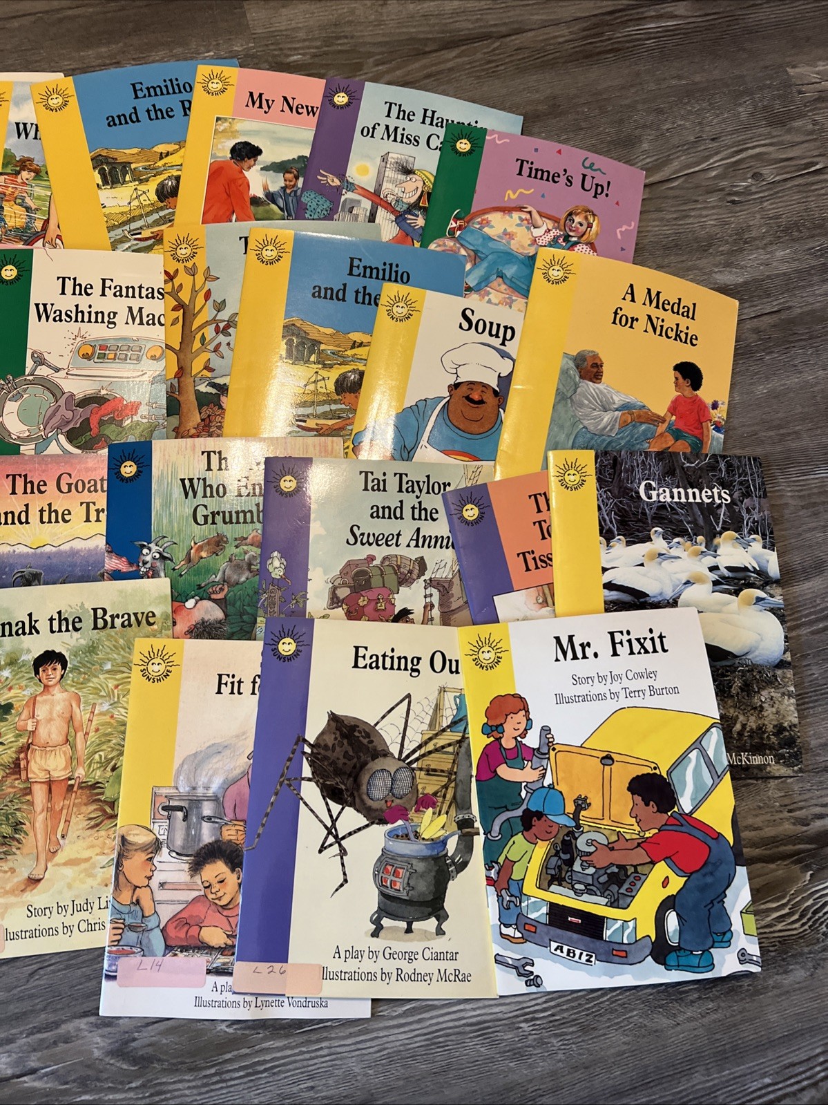 Lot Of 50 Sunshine Kids Learning Books: Science, Social Studies, Etc.