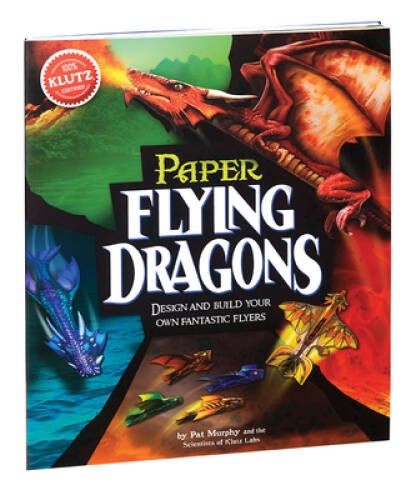 Klutz Paper Flying Dragons Craft Kit – Paperback By The Editors of Klutz – GOOD