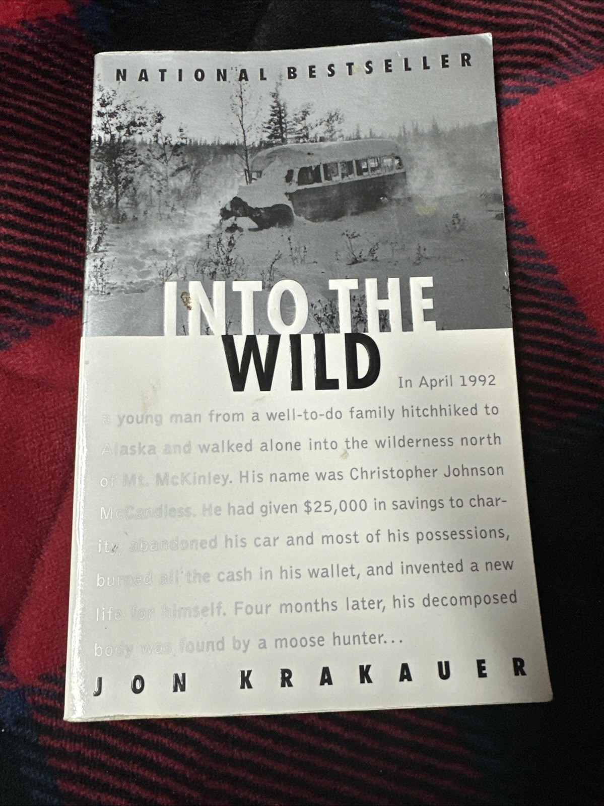 Into the Wild by Jon Krakauer (1997, Trade Paperback) – Acceptable