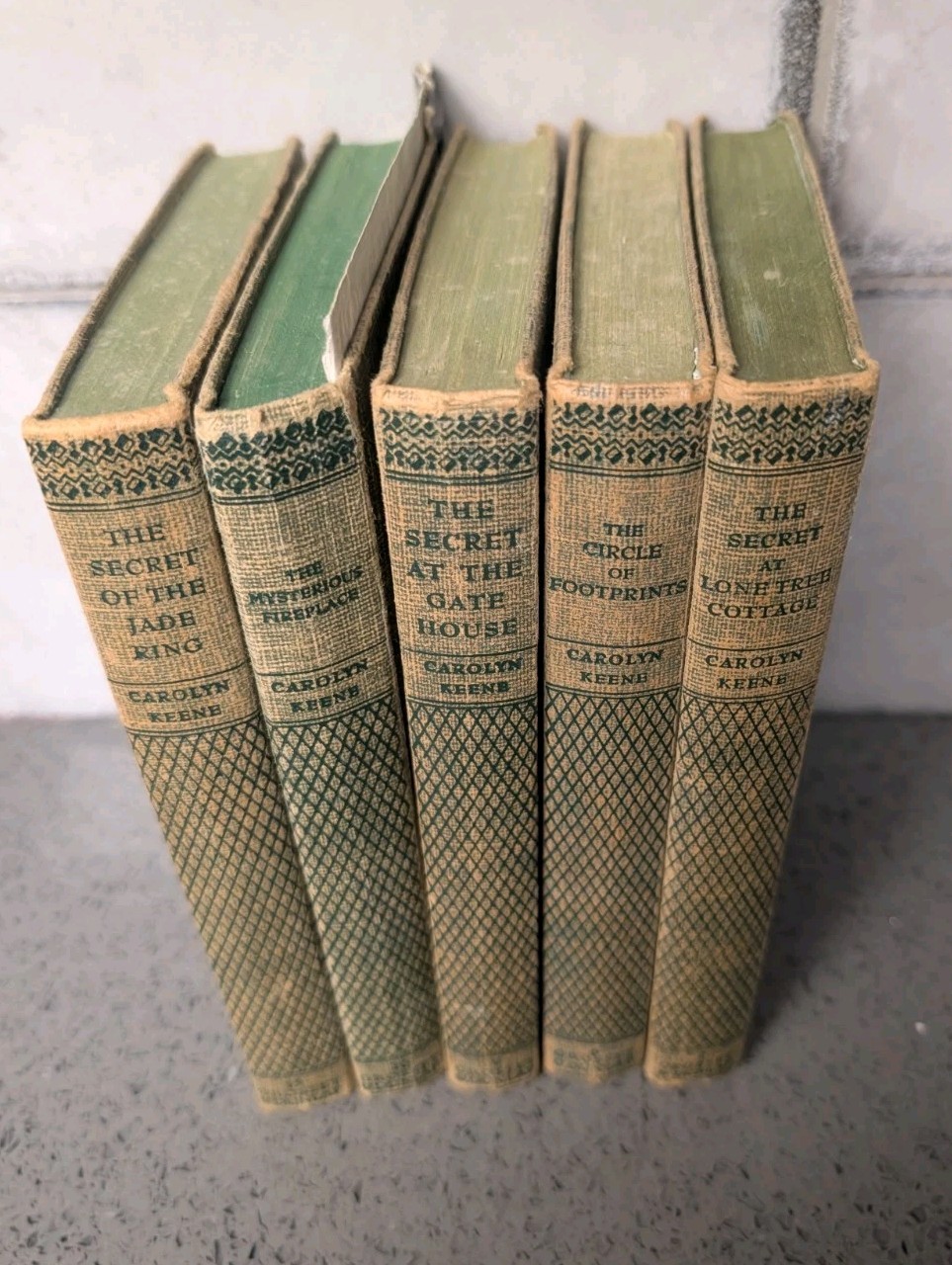 10 Judy Bolton & Dana Girls Mysteries Vintage Hardcovers Grosset Dunlap 1930s