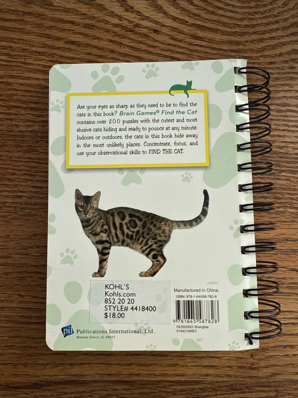 Brain Games Mini – Find the Cat by Brain Games and Publications International…