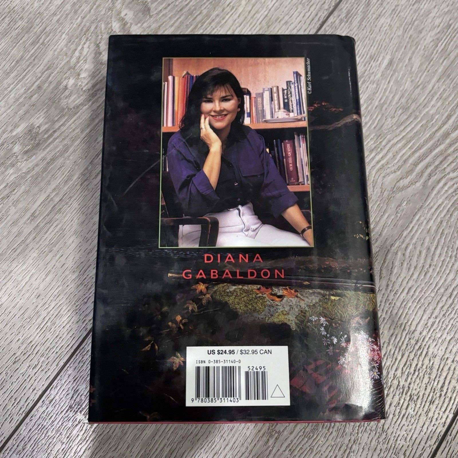 Drums Of Autumn By Diana Gabaldon Signed First Edition 1997 Red Hardcover