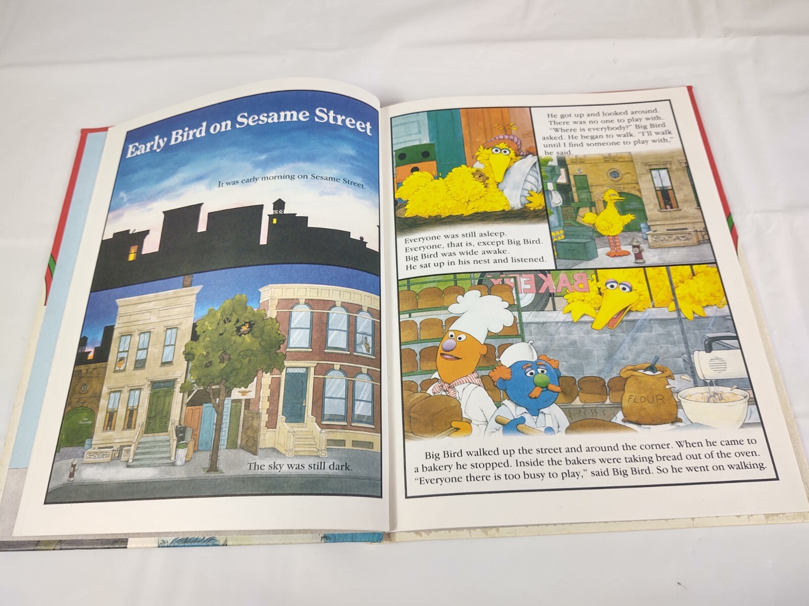 Vtg 89 On My Way With Sesame Street Volume 7 People In My Neighborhood Book CTW