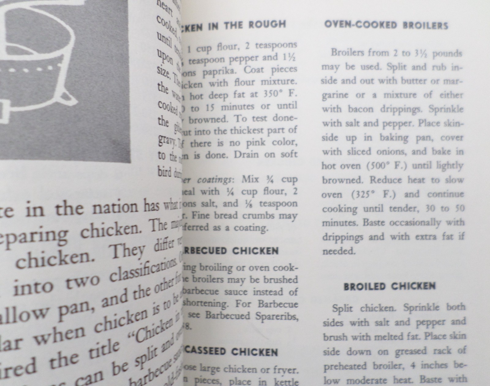 1952 The Short-Cut Cookbook Edith M. Barber Vintage Recipes Paperback