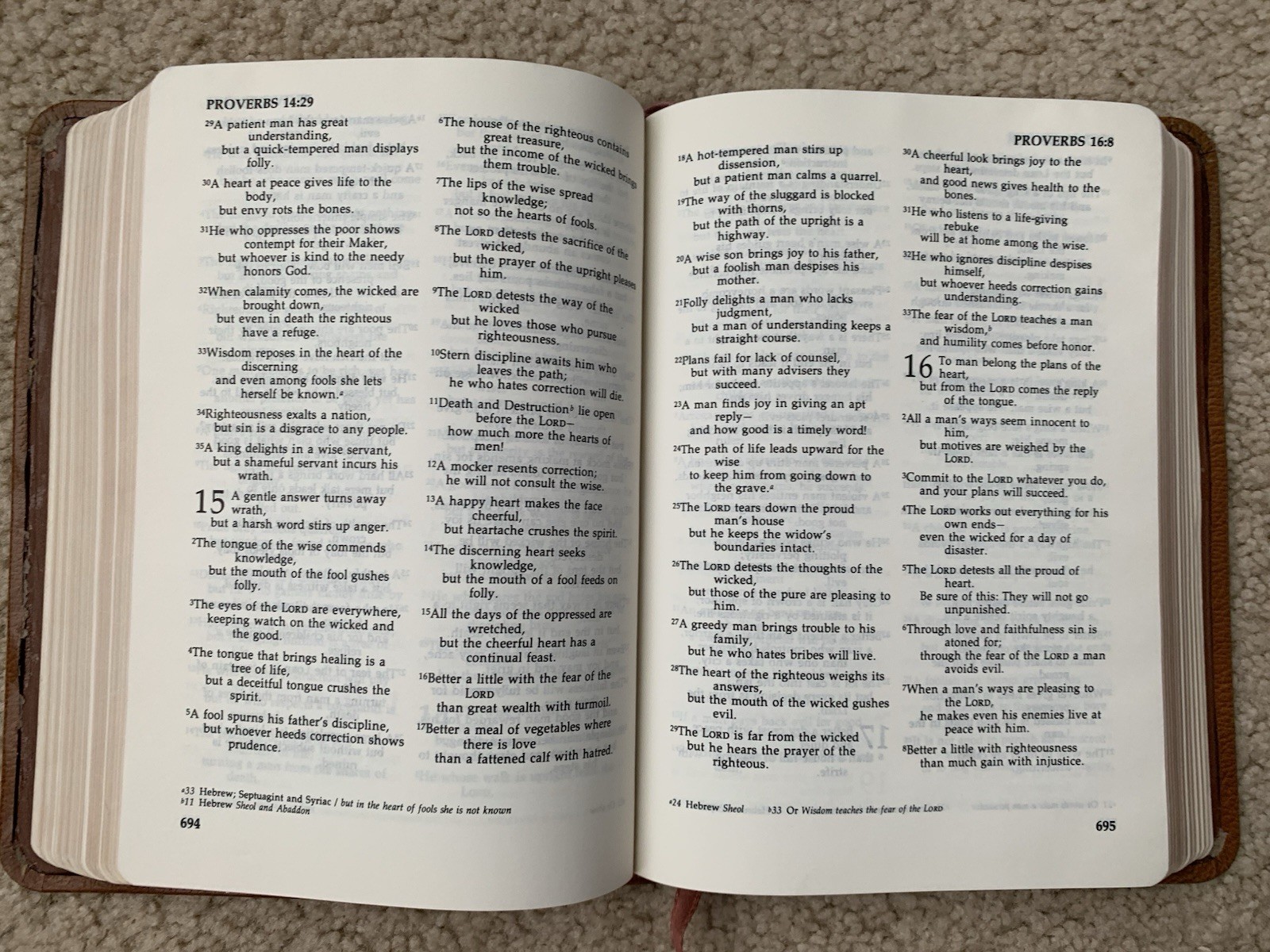 Holy Bible – New International Version Top Grain Cowhide 1978 NIV Cowhide