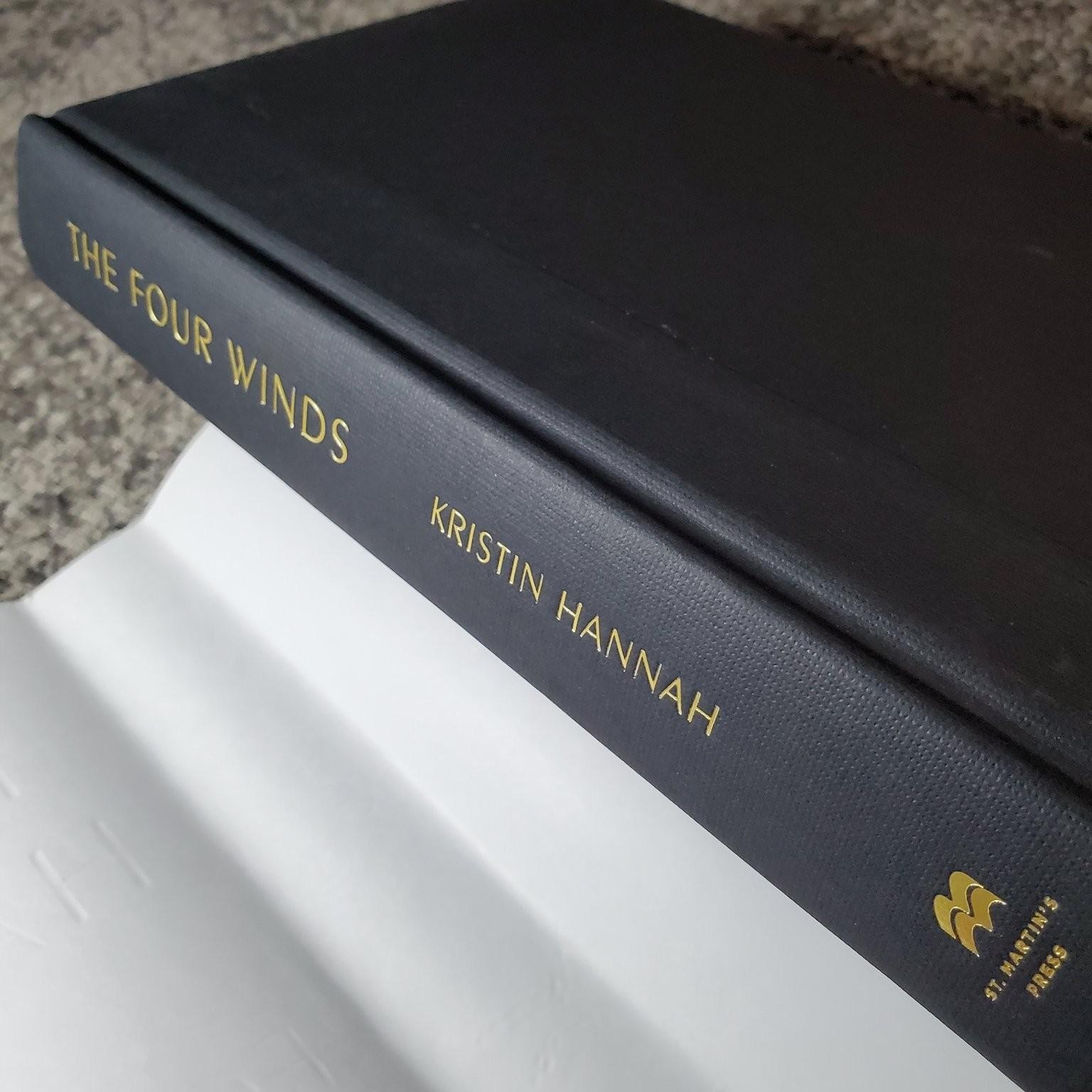 The Four Winds Kristin Hannah 2021 Historical Fiction Hardcover Book HCDJ