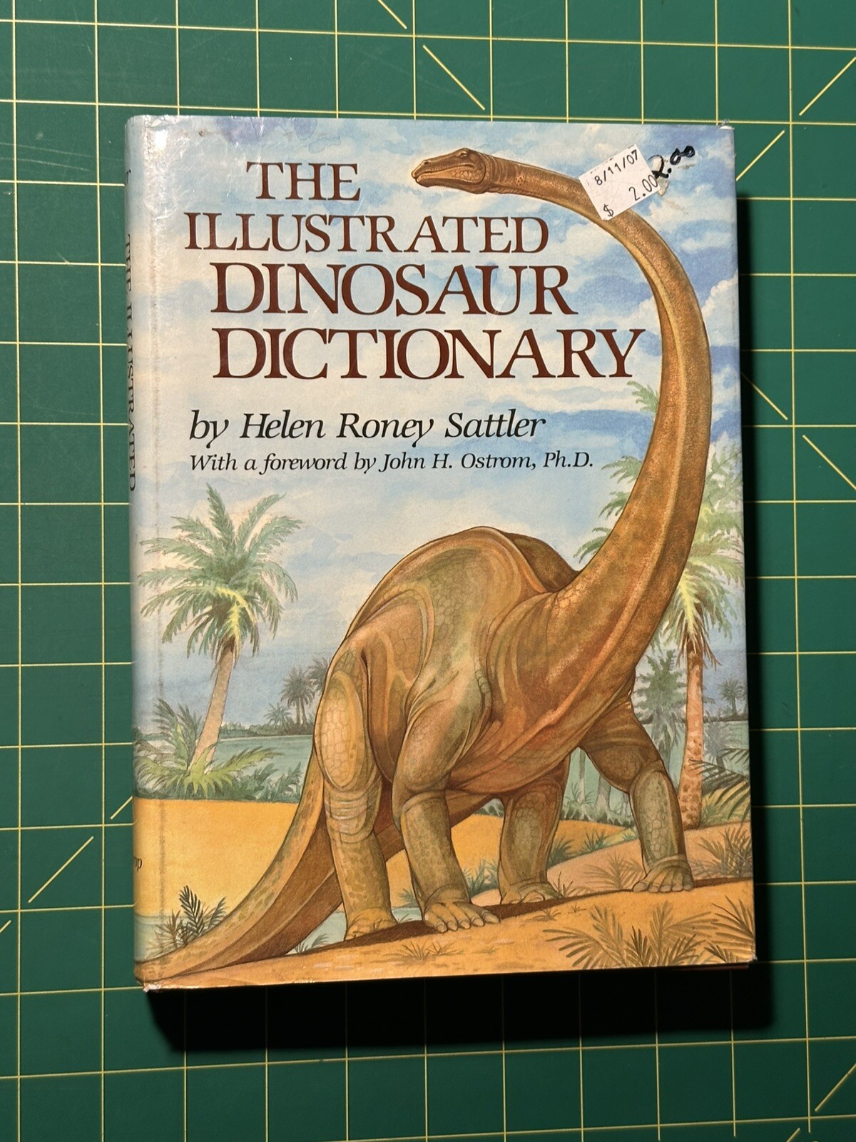 The Illustrated Dinosaur Dictionary by Helen Roney Sattler