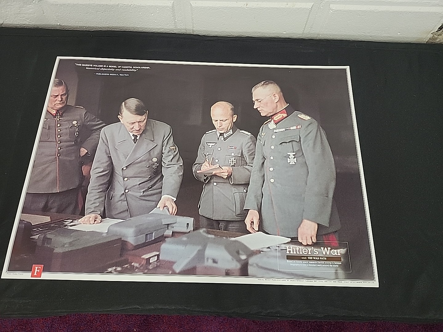 David Irving Hitler WW2 Poster Picture