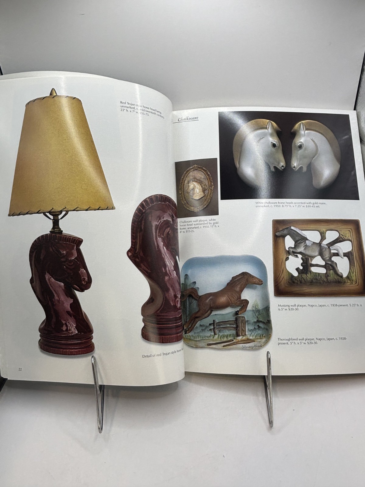 Schiffer Horses Antiques & Collectibles Book Price Guide 8.5″ x 11″ 159 pages