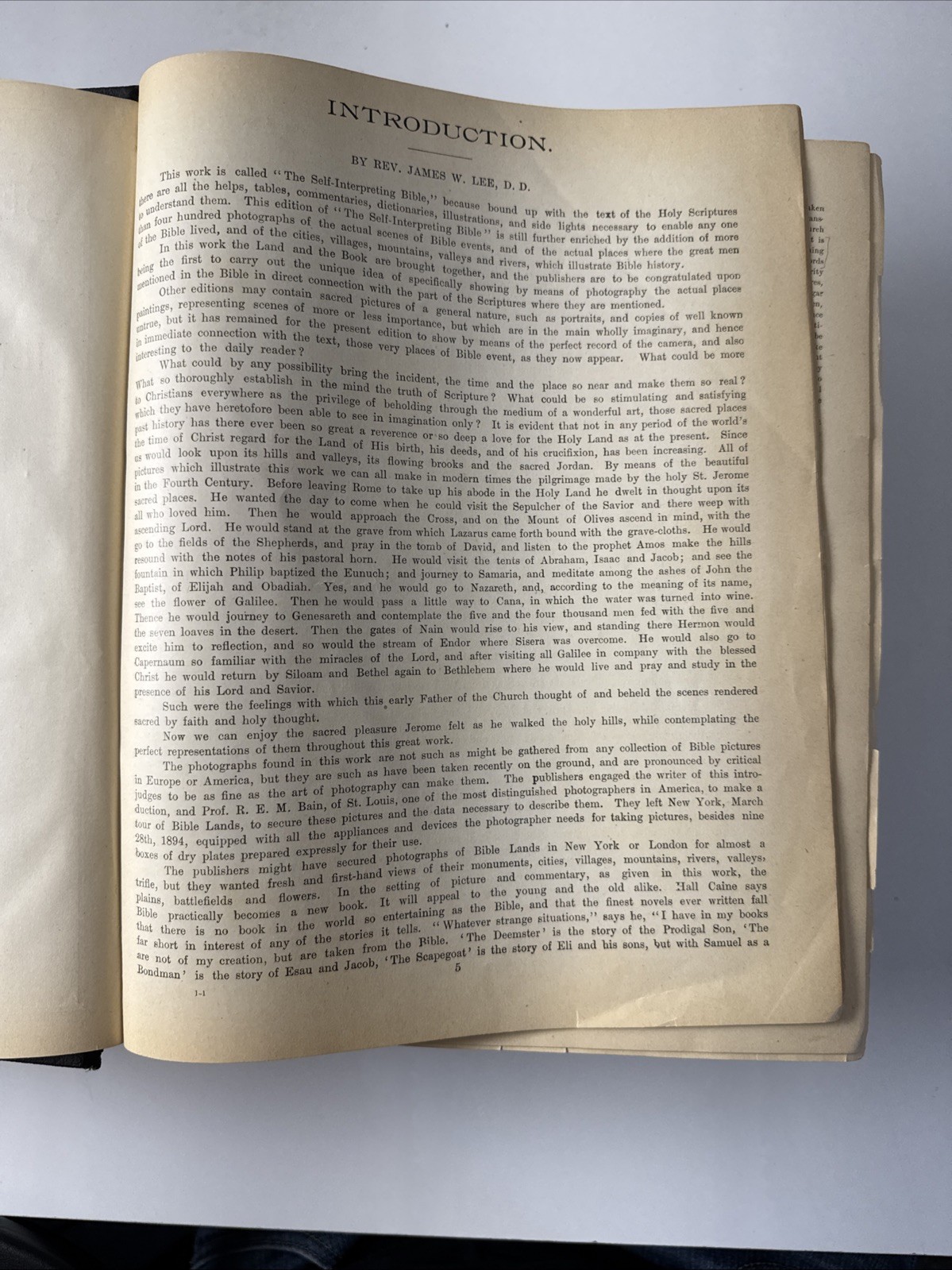 Self-Interpreting Bible Old & New Testament John Brown Big Folio 1876 Complete