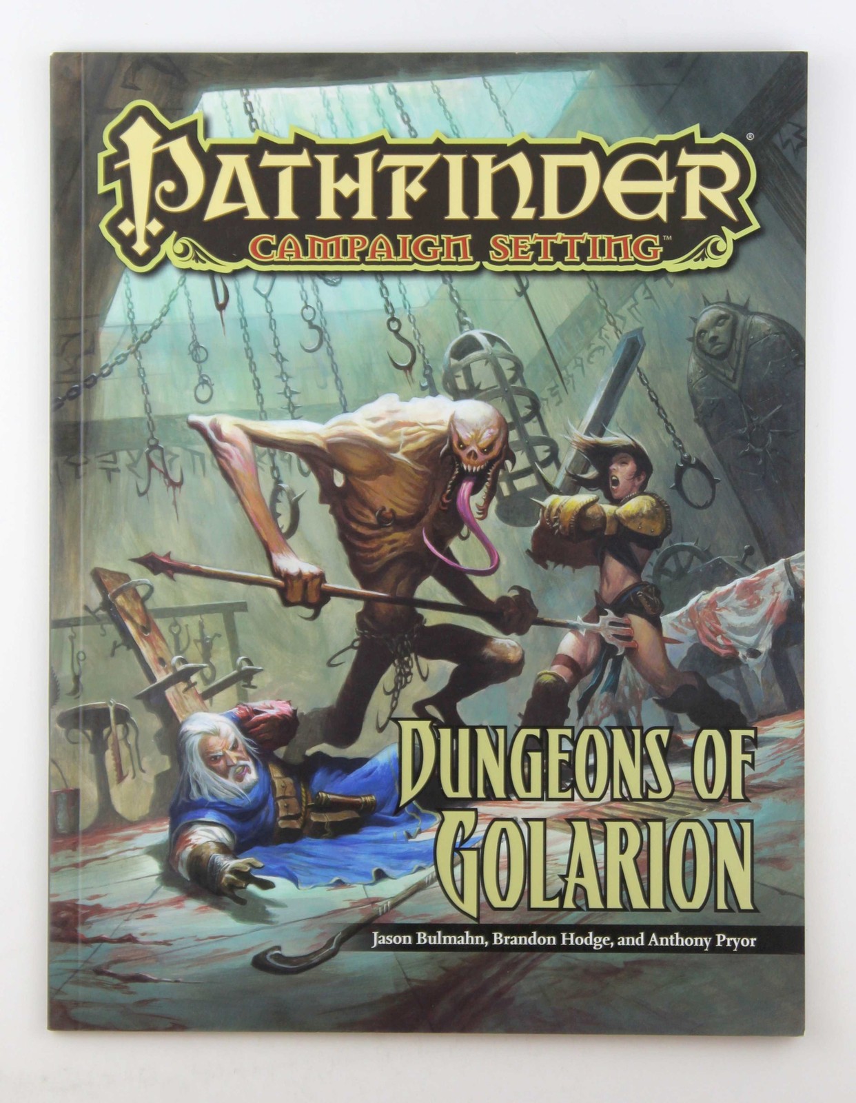 Pathfinder Campaign Setting: Dungeons of Golarion Staff, Paizo Pathfinder Paizo