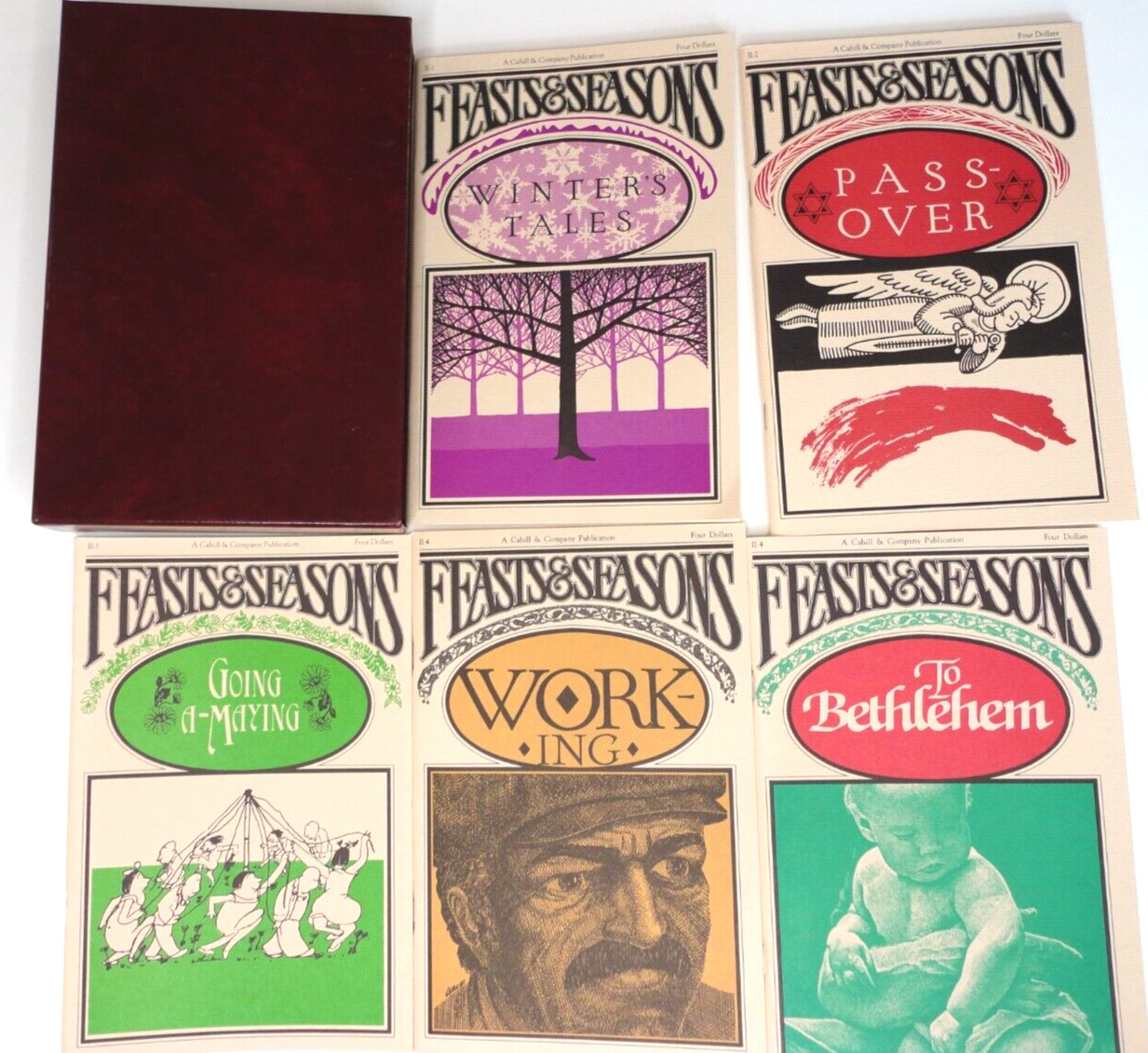 Feasts and Seasons 5 Volume Booklet Set In Slipcover Messianic BK4
