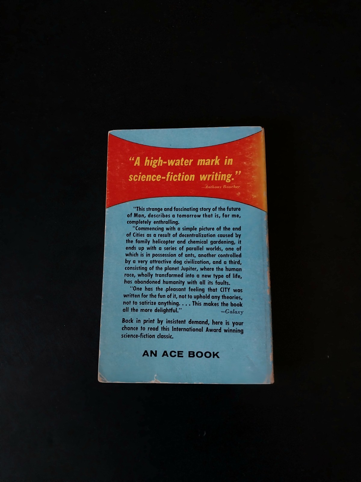 Clifford D. Simak – City – Ace Books First Printing 1958 D-283