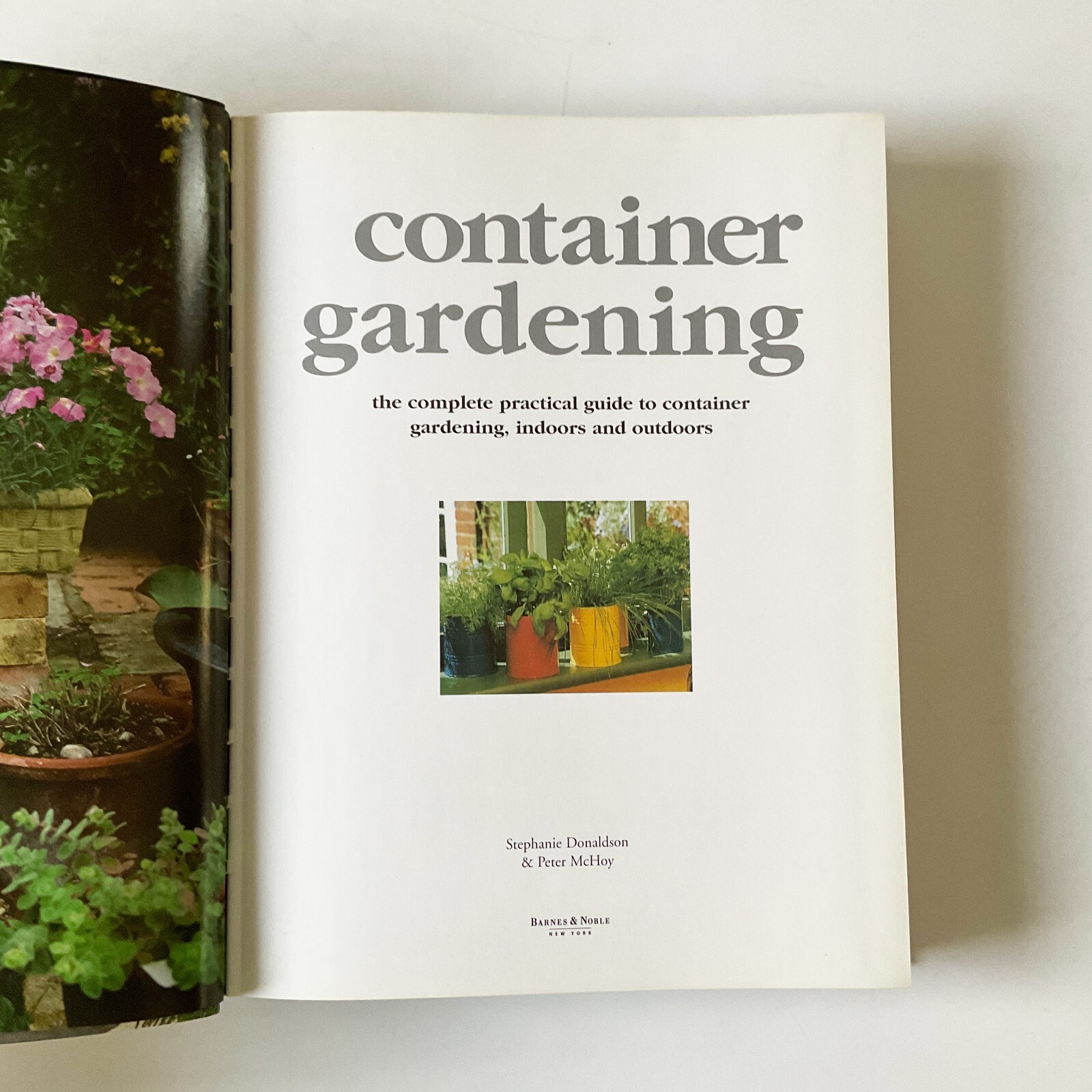 Container Gardening Potted Plants Flowers Patio Garden Tips Lot of 2 Books