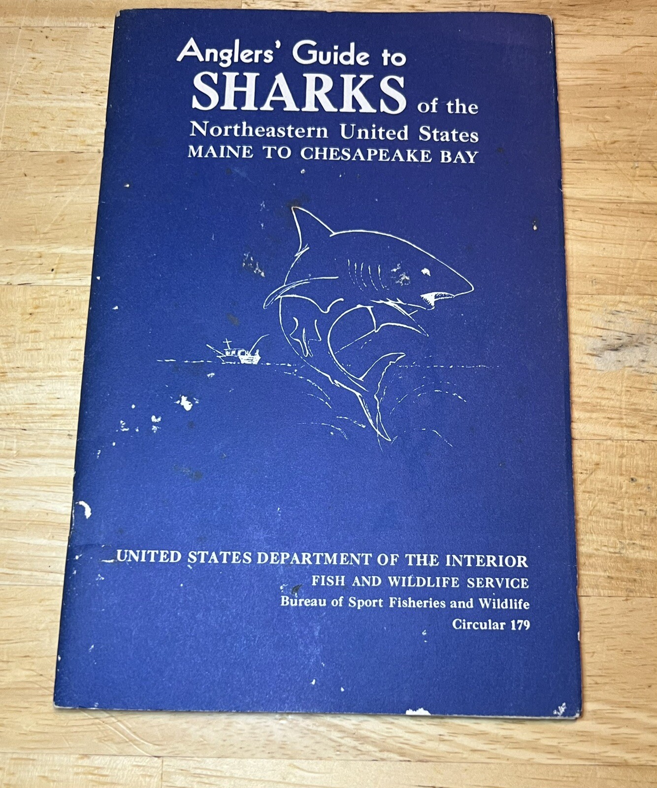 Angler’s Guide to Sharks of the U.S. Maine to Chesapeake Bay 1964