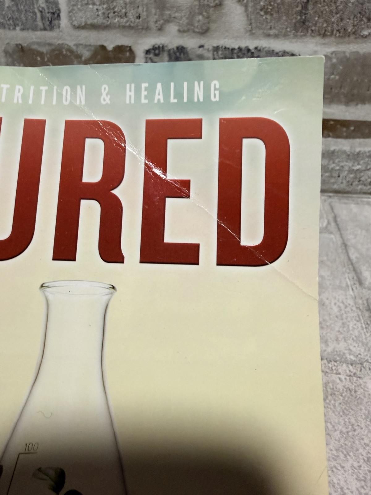 Cured 81 Natural Cures Nutrition & Healing Paperback Book