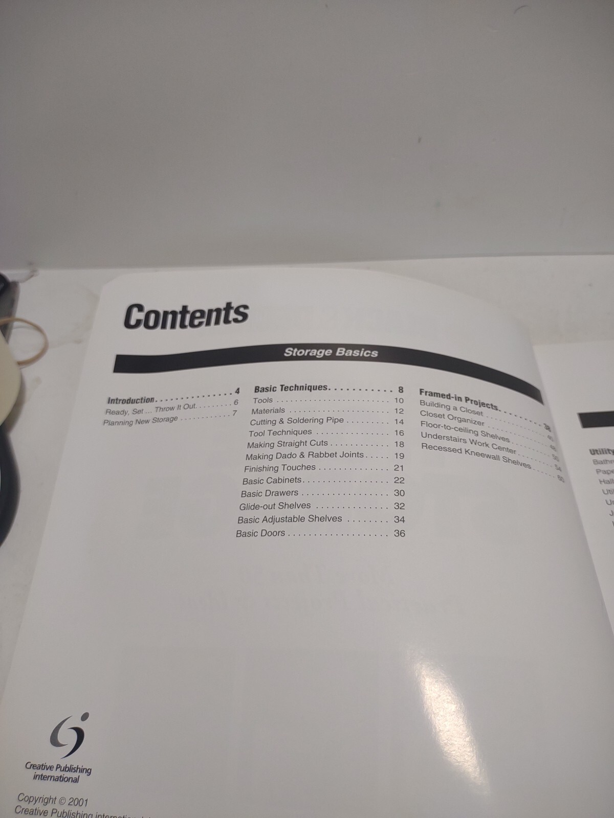 Black & Decker Complete Guide to Home Storage DIY Woodworking Projects Book