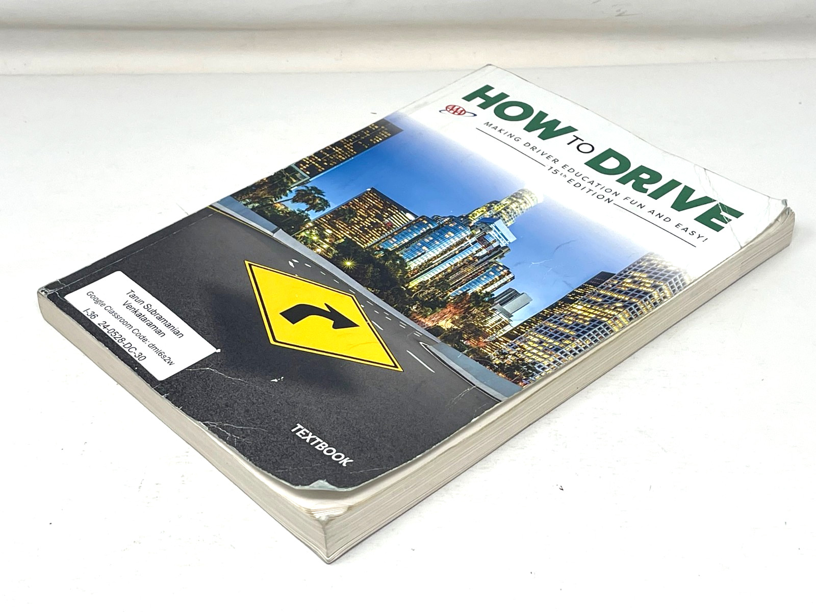 How To Drive AAA 15th Edition – Student Textbook