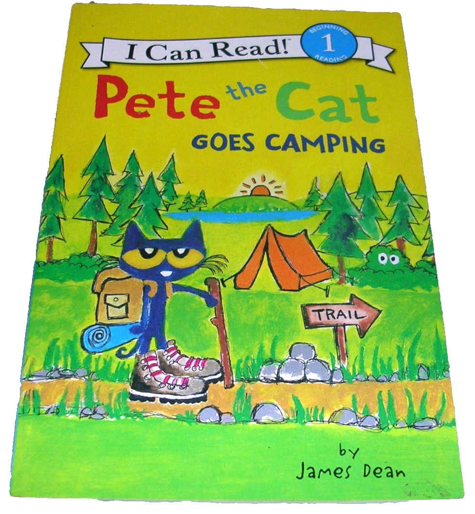 Beginning Reader Book Lot Pete the Cat Pug Sleepy Dog Down by the Bay 4 Books