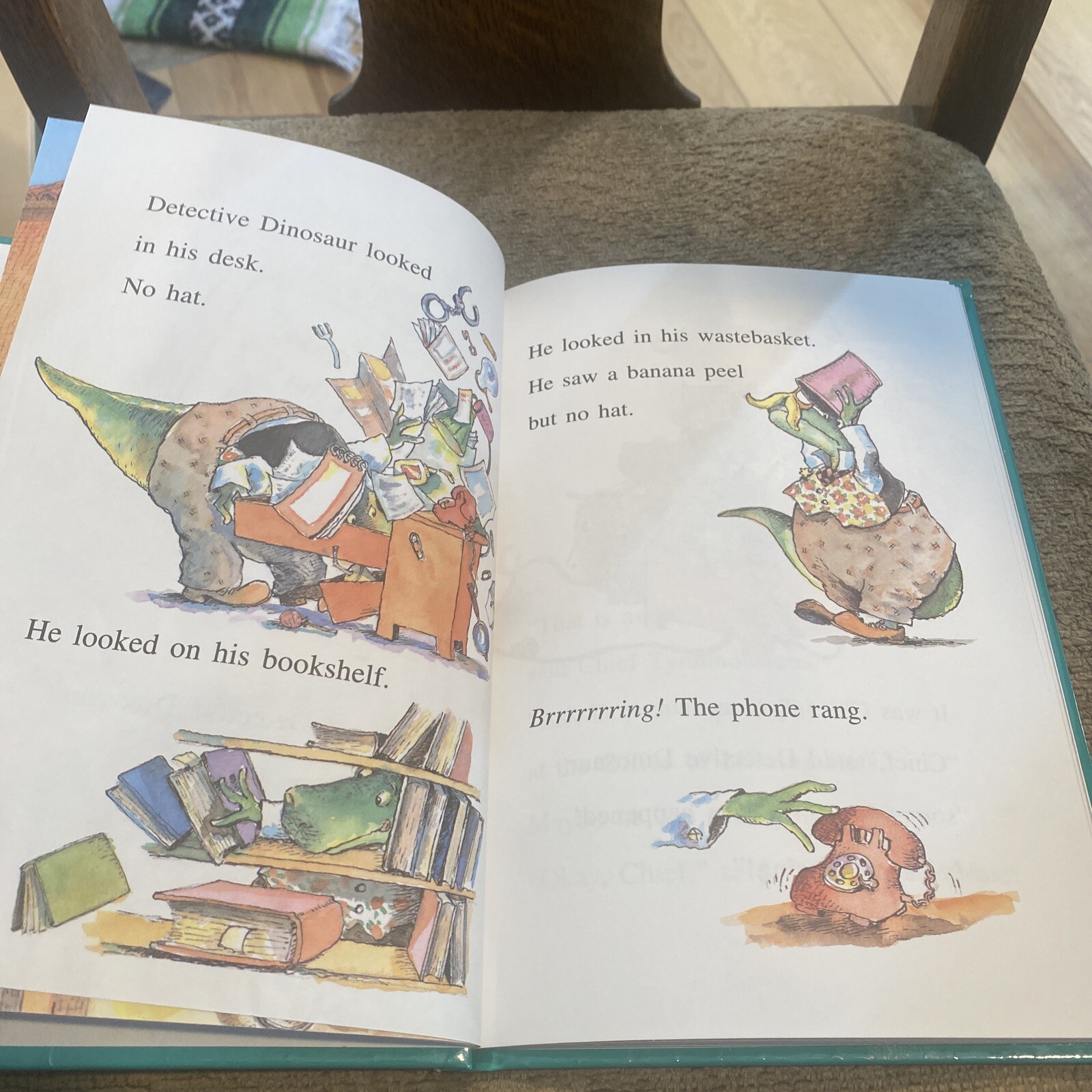Detective Dinosaur; I Can Read Book HC James Skofield, 1996 Edition