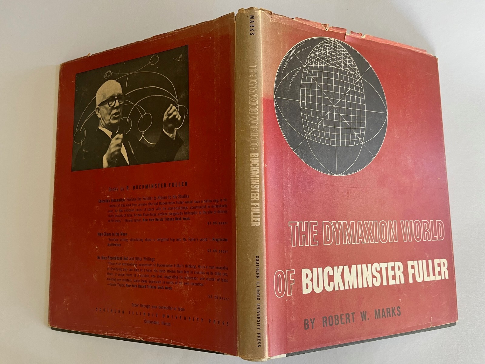 DYMAXION WORLD of BUCKMINSTER FULLER ~ Robert Marks ~ hardcover 1969 illustrated