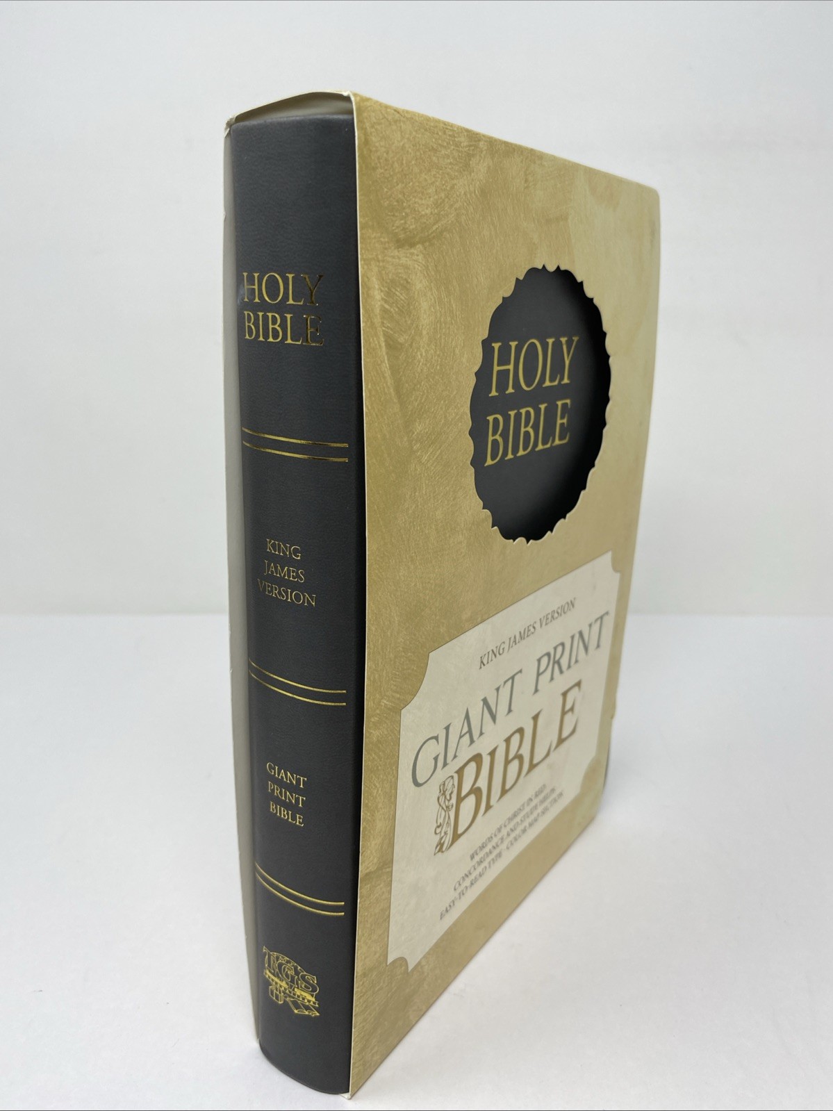 KJV Giant Print Bible (2014, Charcoal Simulated Leather) – TGS International