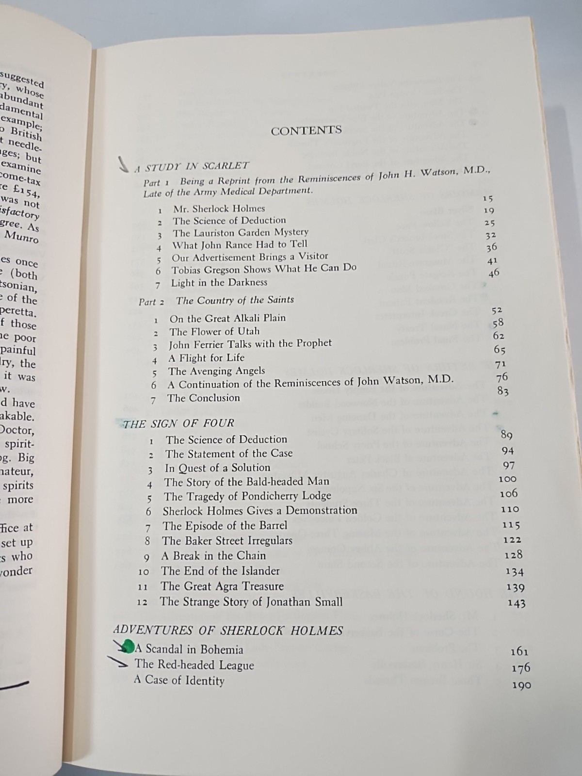 Vintage The Complete Sherlock Holmes by Sir Arthur Conan Doyle Doubleday Omnibus