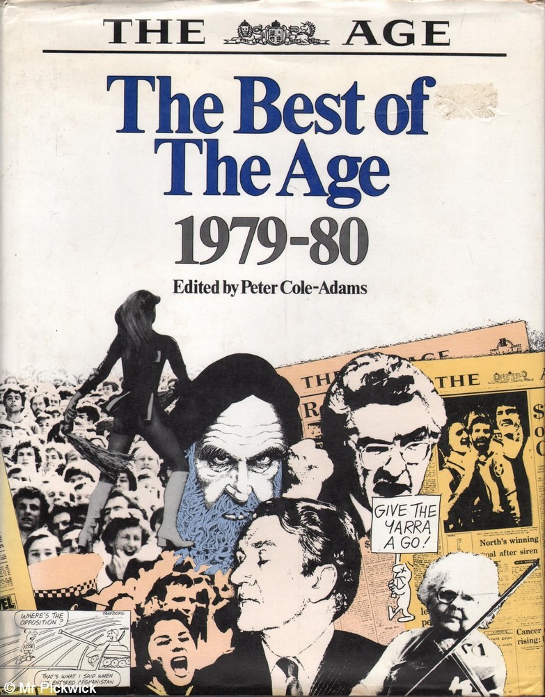 Peter Cole-adams THE BEST OF THE AGE 1979-80 1st Ed. HC Book