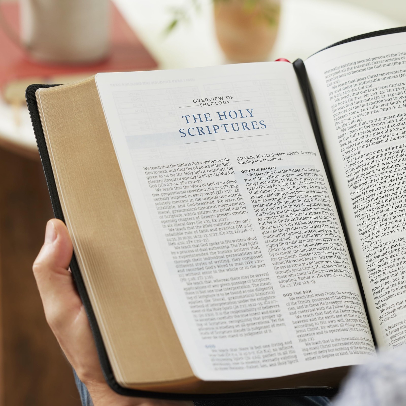 LSB MacArthur Study Bible 2nd Edition – Black Genuine Leather, Thumb Indexed