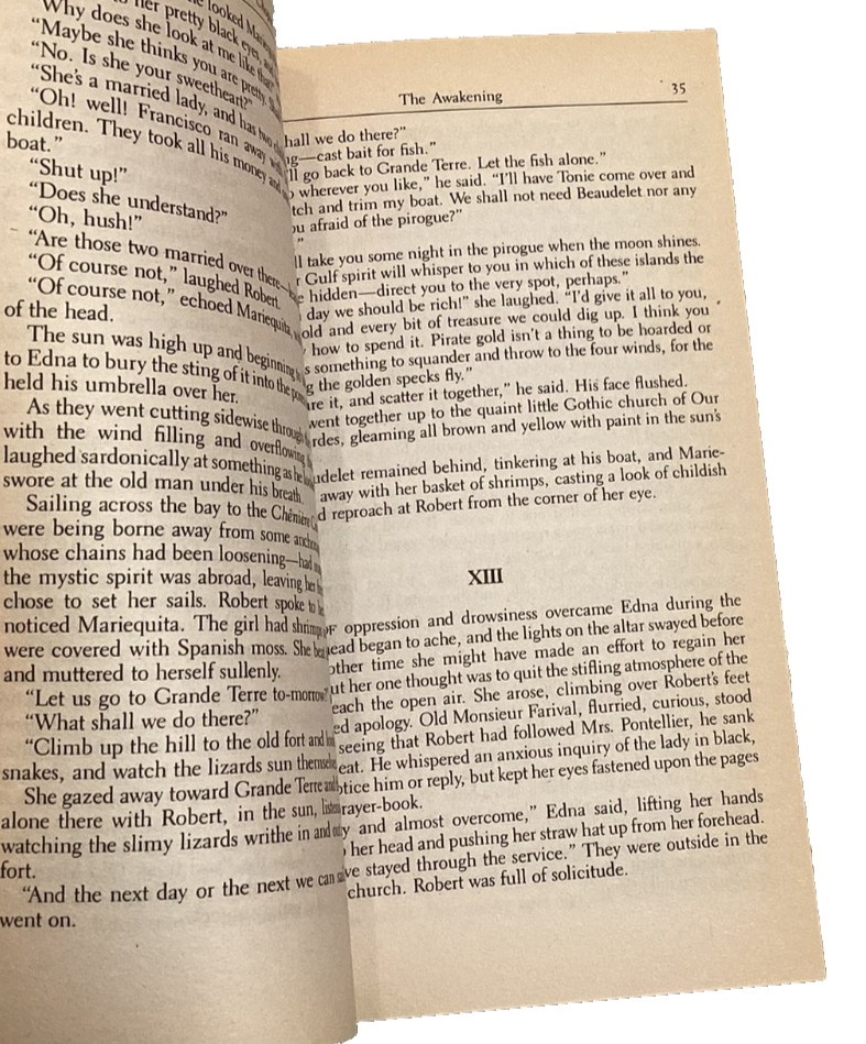 Awakening Kate Chopin 1899 Classic 1993 Reprint Marital Infidelity Dover Thrift